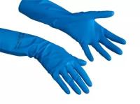 Перчатки Vileda Многоцелевые, резиновые, синие, XL,