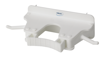 Крепление настенное  Vikan для хранения инструментов для 1-3 предметов, белый