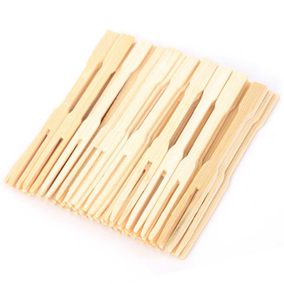 Eco-friendly-Bamboo-Fruit-Cocktail-Forks-Bamboo